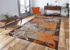 Мокетен килим ERIKA 8013 beige/orange